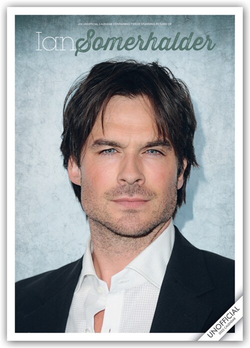 IAN SOMERHALDER A3 CALENDAR 2022 (Spiral Bound)