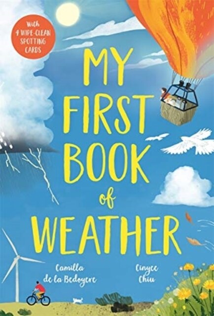 My First Book of Weather : With 4 sections and wipe-clean spotting cards (Hardcover)