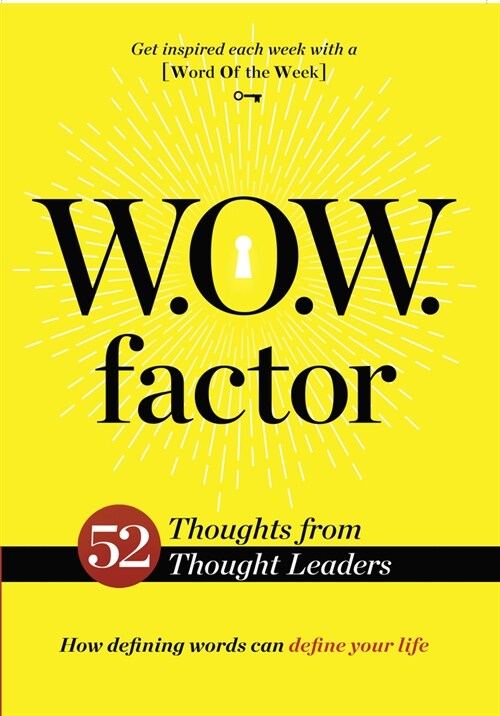 W.O.W. Factor: How Defining Words Can Define Your Life (Paperback)