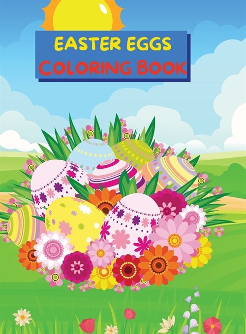 Easter Eggs Coloring Book (Hardcover)