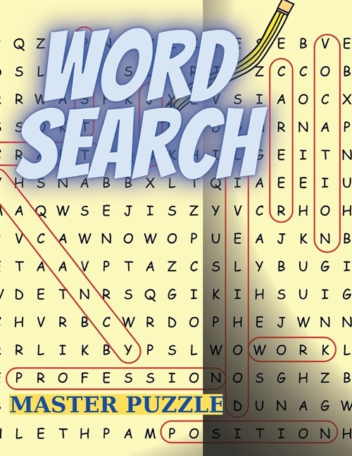 Word Search: Amazing Big Puzzle Book with Word Find Puzzles for Adults (Paperback)