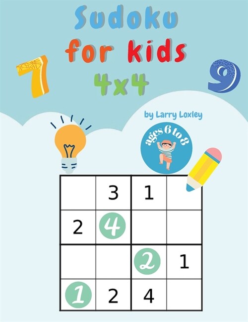 Sudoku for Kids 4x4 (Paperback)