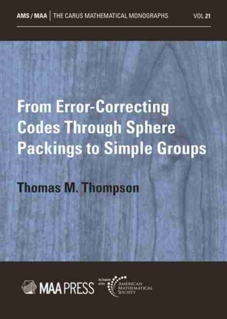 FROM ERROR-CORRECTING CODES THROUGH SPHE (Paperback)
