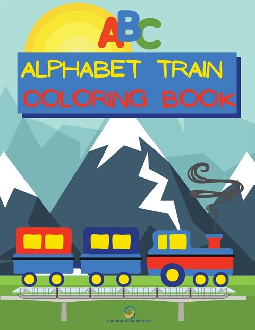 Alphabet Train Coloring Book (Paperback)