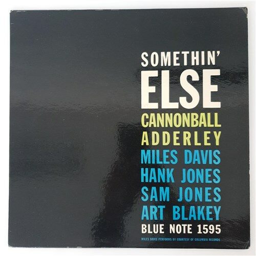 [중고] [LP] Somethin‘ Else Cannoball Adderley - Miles Davis, Hank Jones, Sam Jones, Art Blakey [BLUE NOTE] 