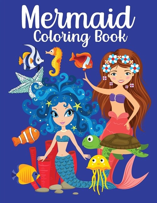 Mermaid Coloring Book (Paperback)