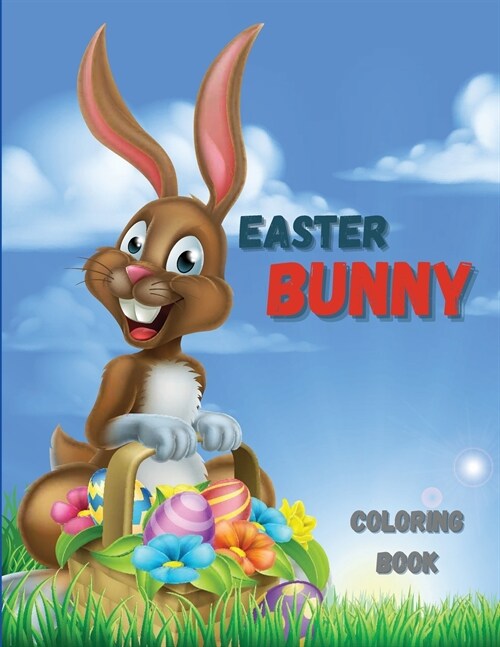 Easter Bunny Coloring Book (Paperback)