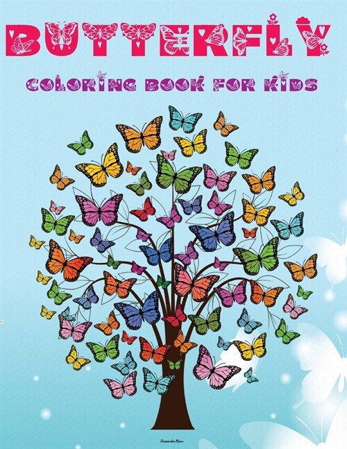 Butterfly Coloring Book for Kids (Paperback)