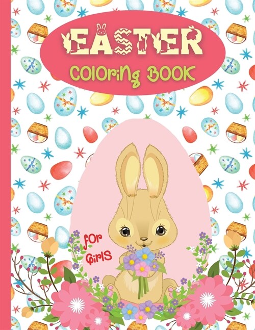Easter Coloring Book for Girls (Paperback)