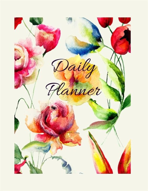 Daily Planner: Hourly Appointment Book / 2021 Calendar Time Schedule Organizer for Daily Diary One Day Per Page / Business Workday Pl (Paperback)