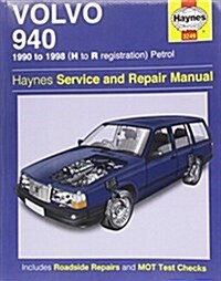 Volvo 940 Petrol (90 - 98) Haynes Repair Manual (Paperback)