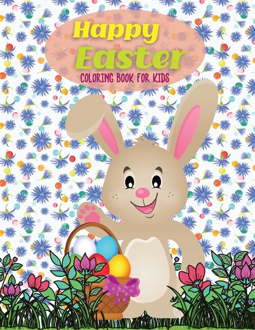 Happy Easter Coloring Book for Kids (Paperback)