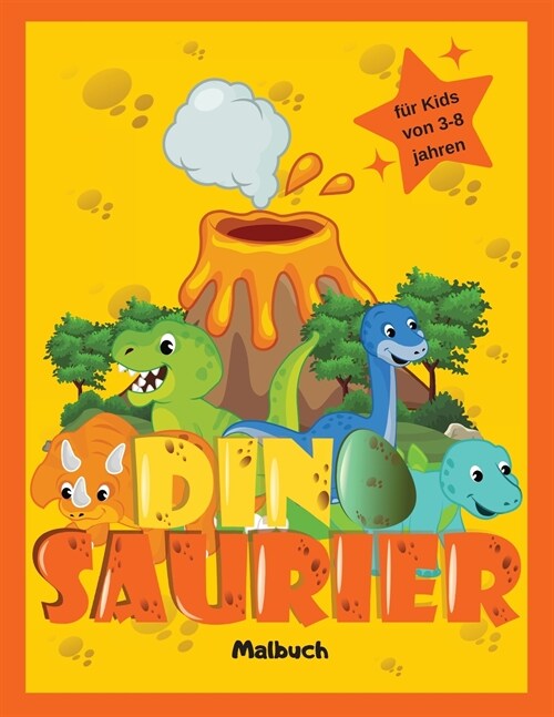 Dinosaurier Malbuch (Paperback)