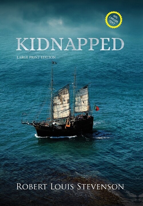 Kidnapped (Annotated, Large Print) (Hardcover)