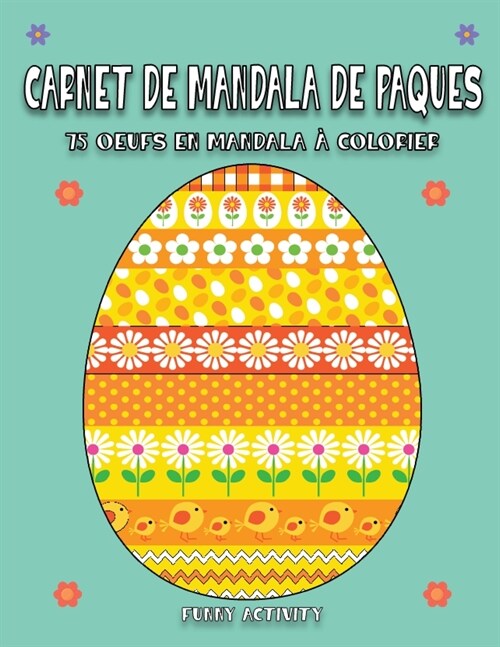 Carnet de Mandala de Paques (Paperback)