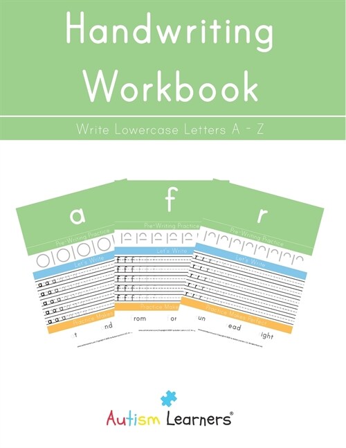 Handwriting Workbook Lowercase Letters A - Z (Paperback)