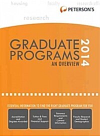 Petersons Graduate & Professional Programs: An Overview (Hardcover, 48, 2014)