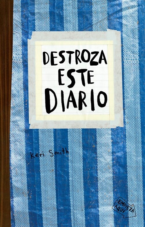 DESTROZA ESTE DIARIO. AZUL (Fold-out Book or Chart)