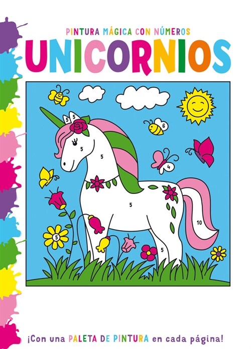 PINTURA MAGICA CON NUMEROS UNICORNIOS (Ot)