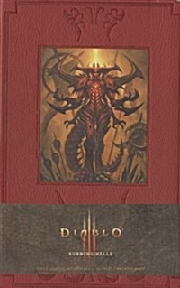 Diablo Burning Hells Hardcover Ruled Journal (Large) (Imitation Leather)