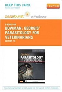 Georgis Parasitology for Veterinarians Pageburst on VitalSource Access Code (Pass Code, 10th)