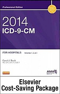 ICD-9-CM for Hospitals 2014, Volumes 1, 2 & 3 Professional Edition / ICD-10-CM 2014 Draft Standard Edition / HCPCS Level II 2013 Professional Edition  (Paperback, 1st, PCK, Spiral)