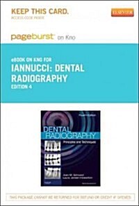 Dental Radiography Pageburst on Kno Retail Access Code (Pass Code, 4th)