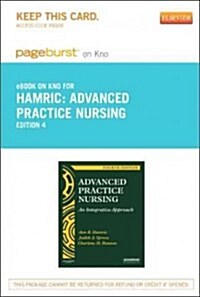 Advanced Practice Nursing Pageburst on Kno Retail Access Code (Pass Code, 4th)