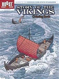 Story of the Vikings Coloring Book, Grades 3-5 (Paperback)