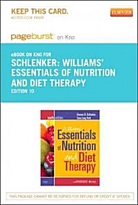 Williams Essentials of Nutrition & Diet Therapy Pageburst on Kno Access Code (Pass Code, 10th)