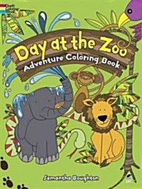 Day at the Zoo Adventure Coloring Book (Paperback)