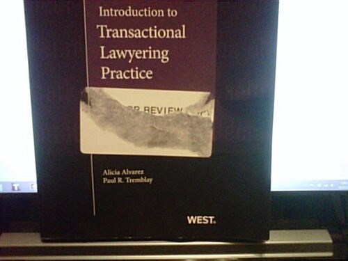 Introduction to Transactional Lawyering Practice (Paperback)