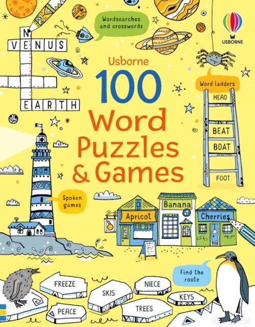 100 Word Puzzles and Games (Paperback)
