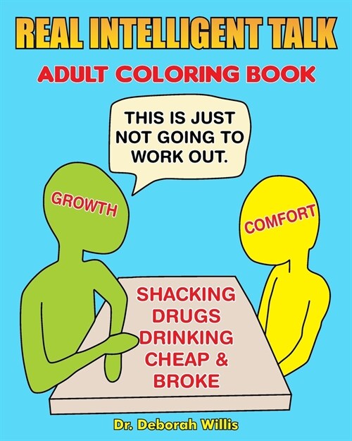 Real Intelligent Talk: Adult Coloring Book (Paperback)