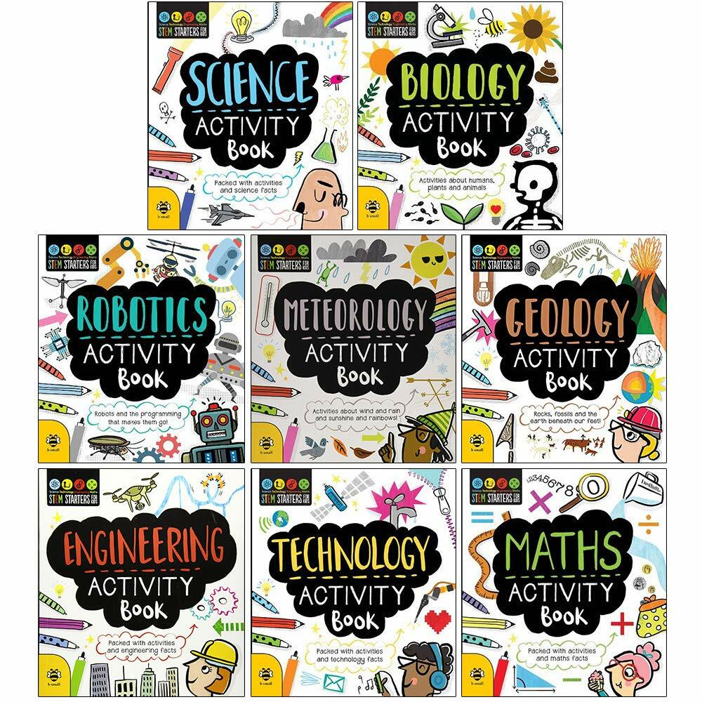 STEM Starters for Kids 8 Activities Books Collection Set (Paperback 8권)
