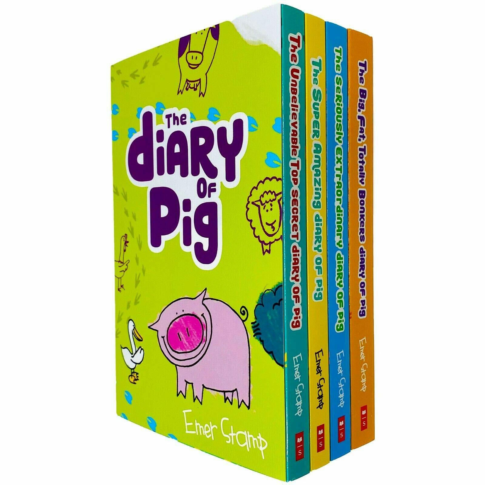 The Diary of Pig 4 Books Set (Paperback 4권)
