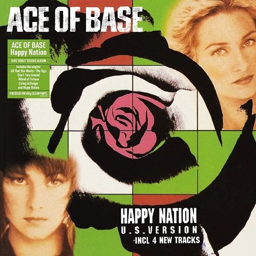 [수입] Ace Of Base - Happy Nation [Clear Color Limited LP]
