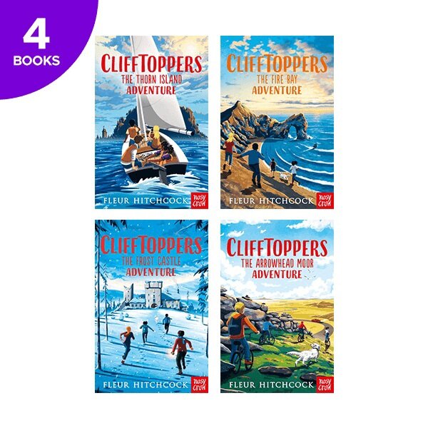 Clifftoppers Adventure 4 Books Colelction (Paperback 4권)