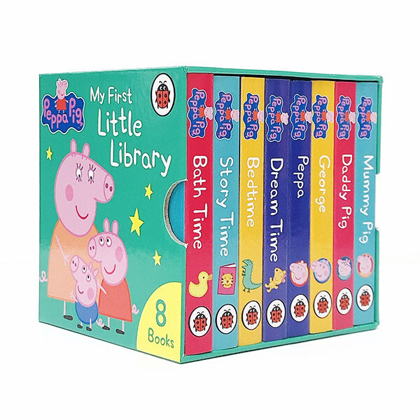 Peppa Pig : My First Little Library (Board Book 8권, 영국판)