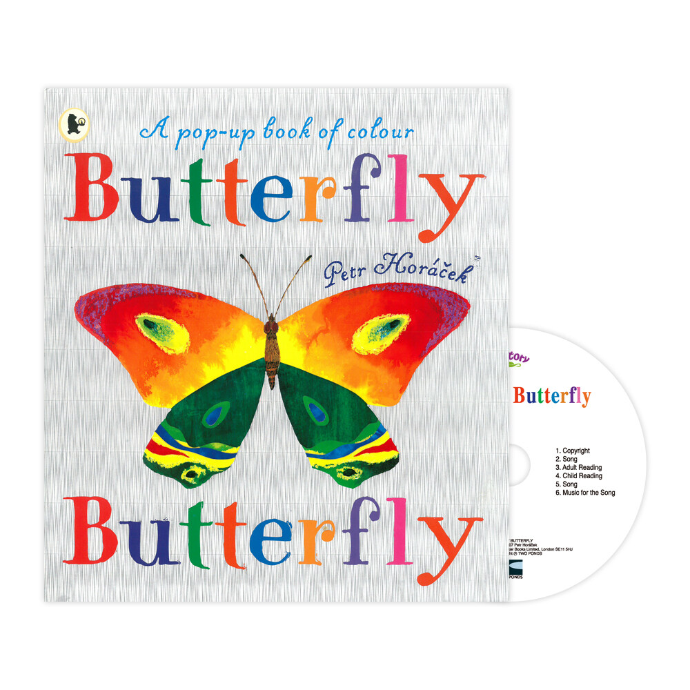 Pictory Set Step 1-34 : Butterfly Butterfly (Paperback + Audio CD)