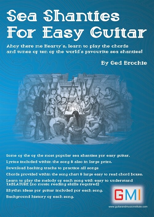 Sea Shanties For Easy Guitar (Paperback)