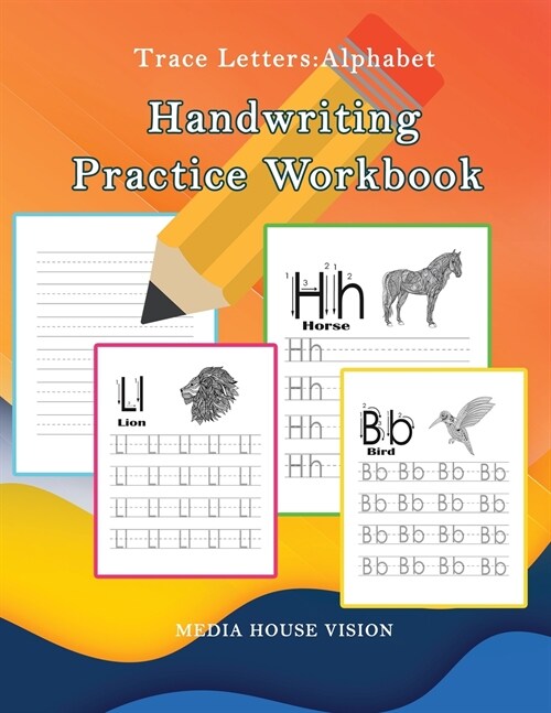 Trace Letters: Alphabet Handwriting Practice workbook for kids - Practice line tracing, pen control to trace and write ABC Letters, P (Paperback)