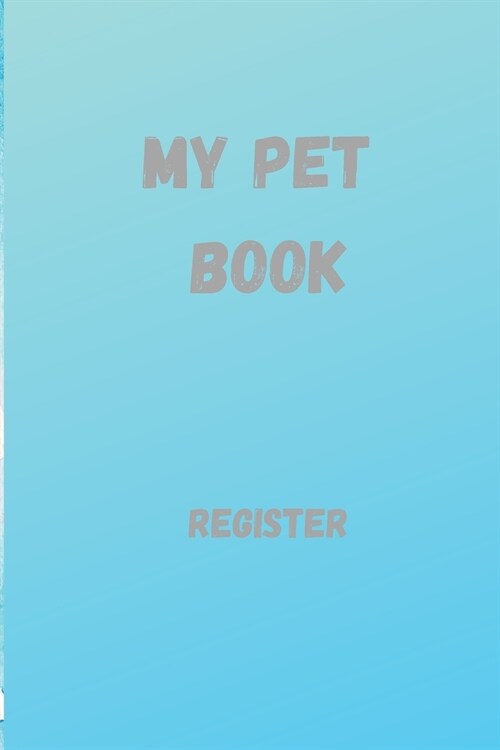 My pet book (Paperback)
