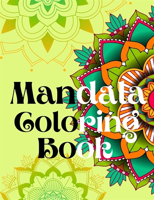 Mandala Coloring Book.Strees Relieving Designs, Yoga Mandala Designs, Lotus Flower, Zen Coloring Pages for Adults. (Paperback)