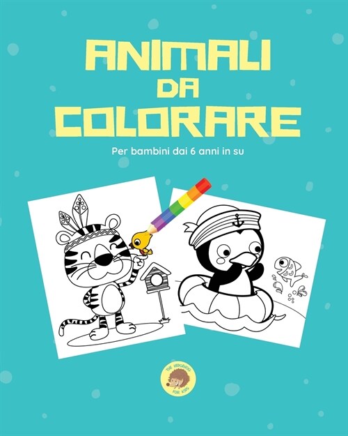 Animali da colorare (Paperback)