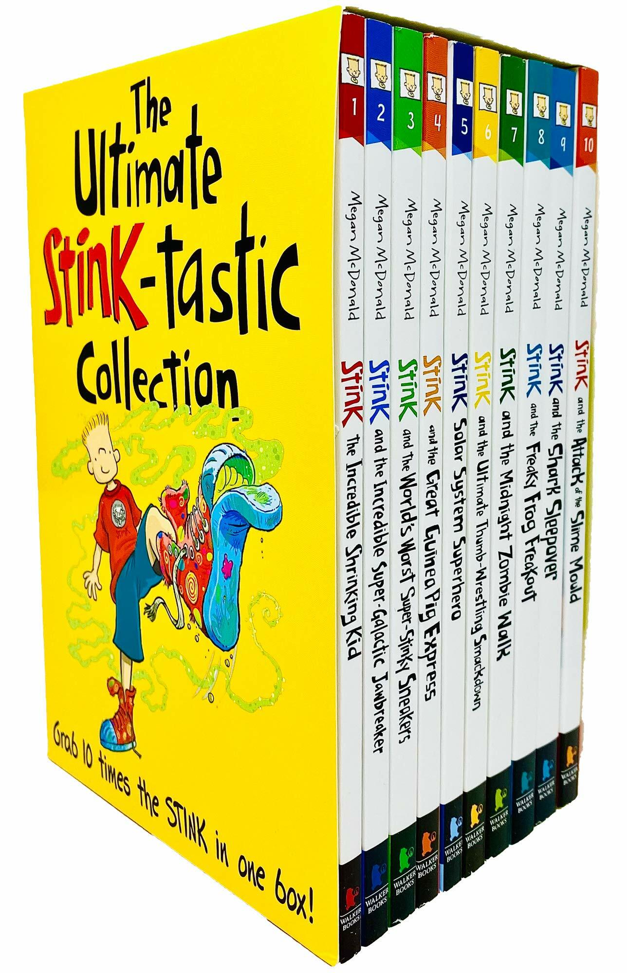 [중고] The Ultimate Stink-tastic Collection 10 Books Box Set (Papeback 10권)