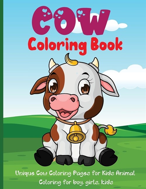 Cow Coloring Book: Simple and Fun Designs of Cow for Kids and Toddlers Cow Lover Gifts for Children (Paperback)