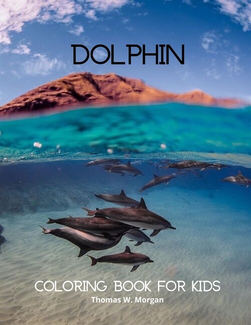 Dolphin Coloring Book for Kids: Fun, Cute and Cool Dolphin Coloring Pages for Kids Ages 3 and Up Great Adventure Coloring Book For Toddlers with Adora (Paperback)
