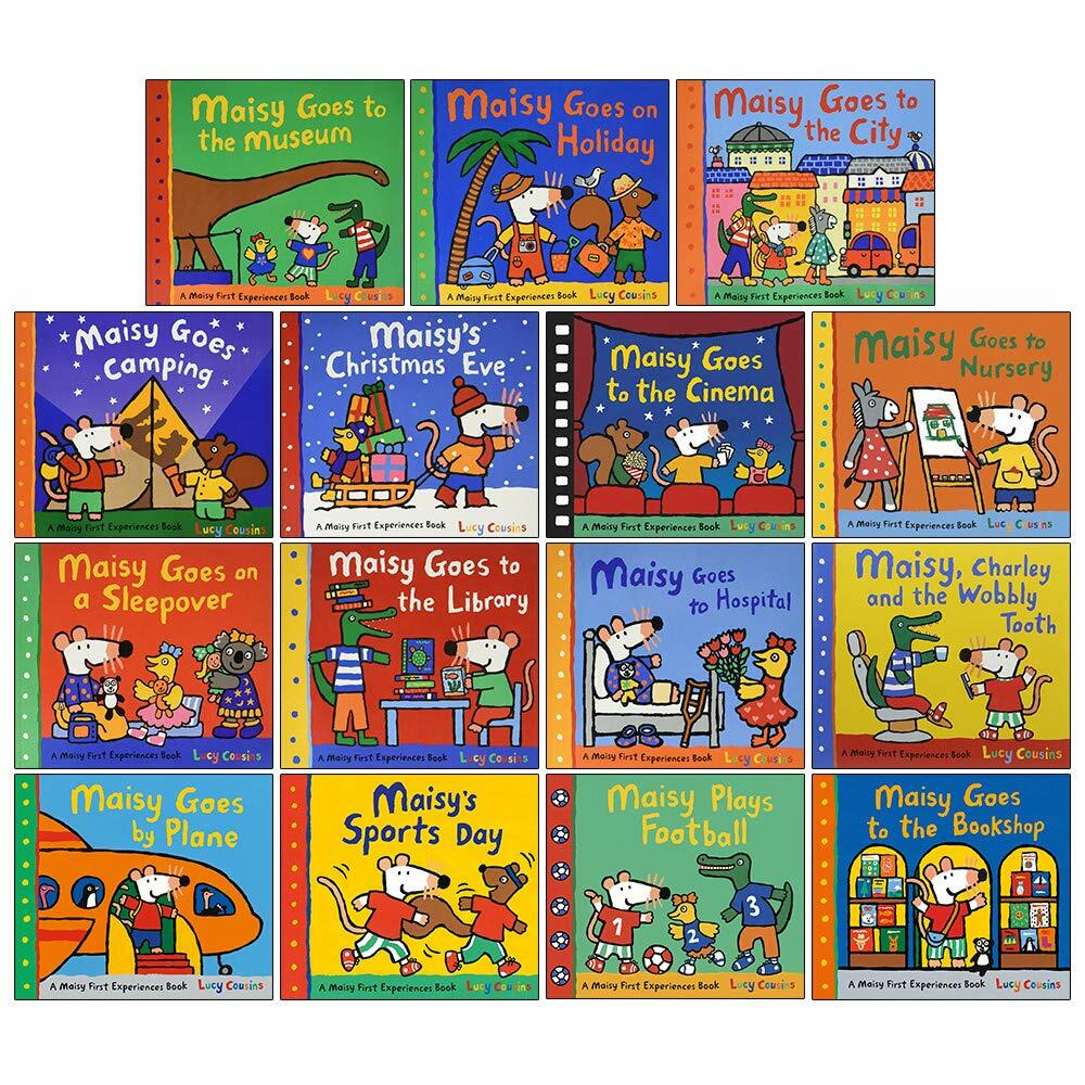 Maisy First Experience 15 Books Collection Set 메이지 생활 그림책 페이퍼백 원서 15종 세트 (Paperback 15권)