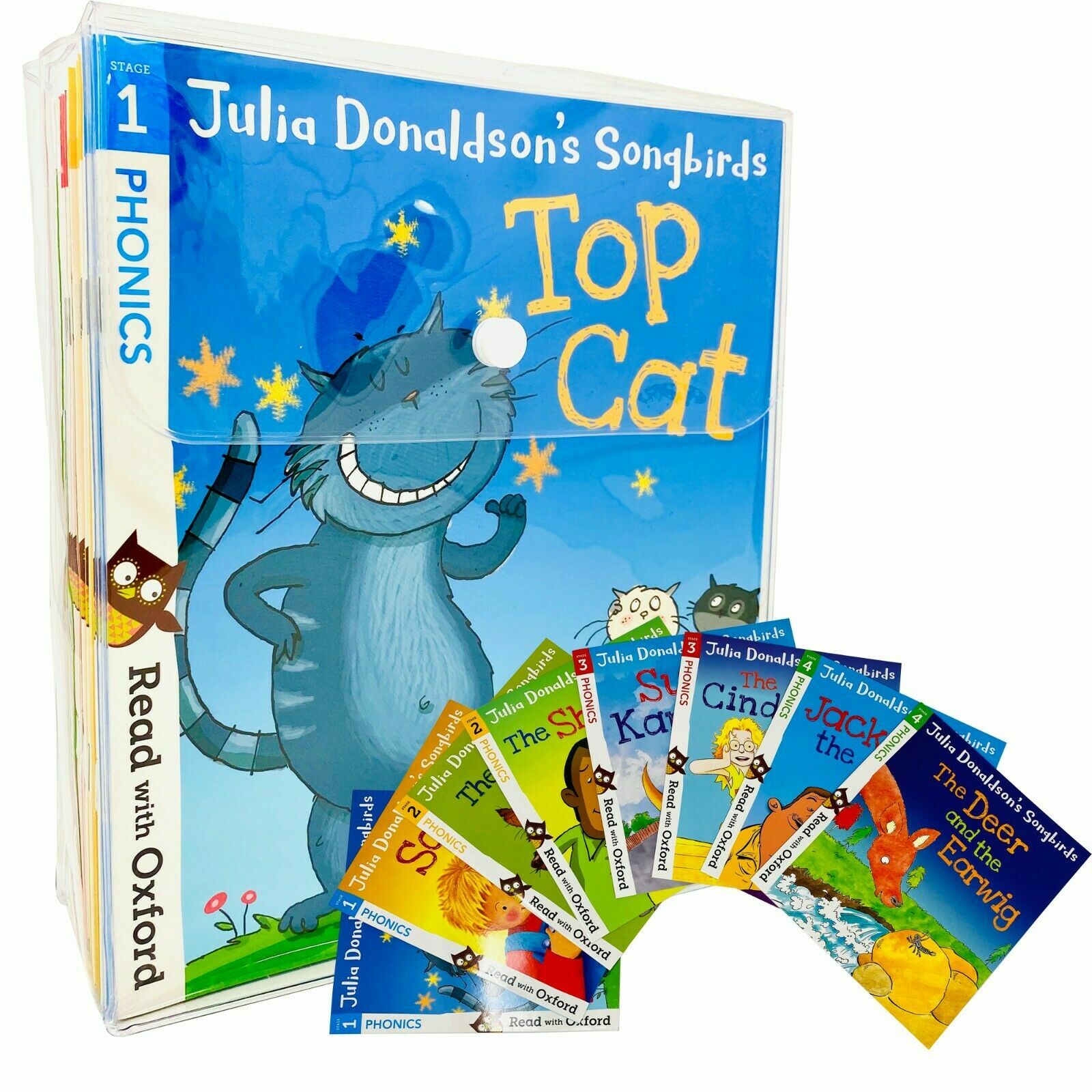 Julia Donaldsons Songbirds Read with Oxford Phonics 36 Books Collection Set (Paperback 36권)